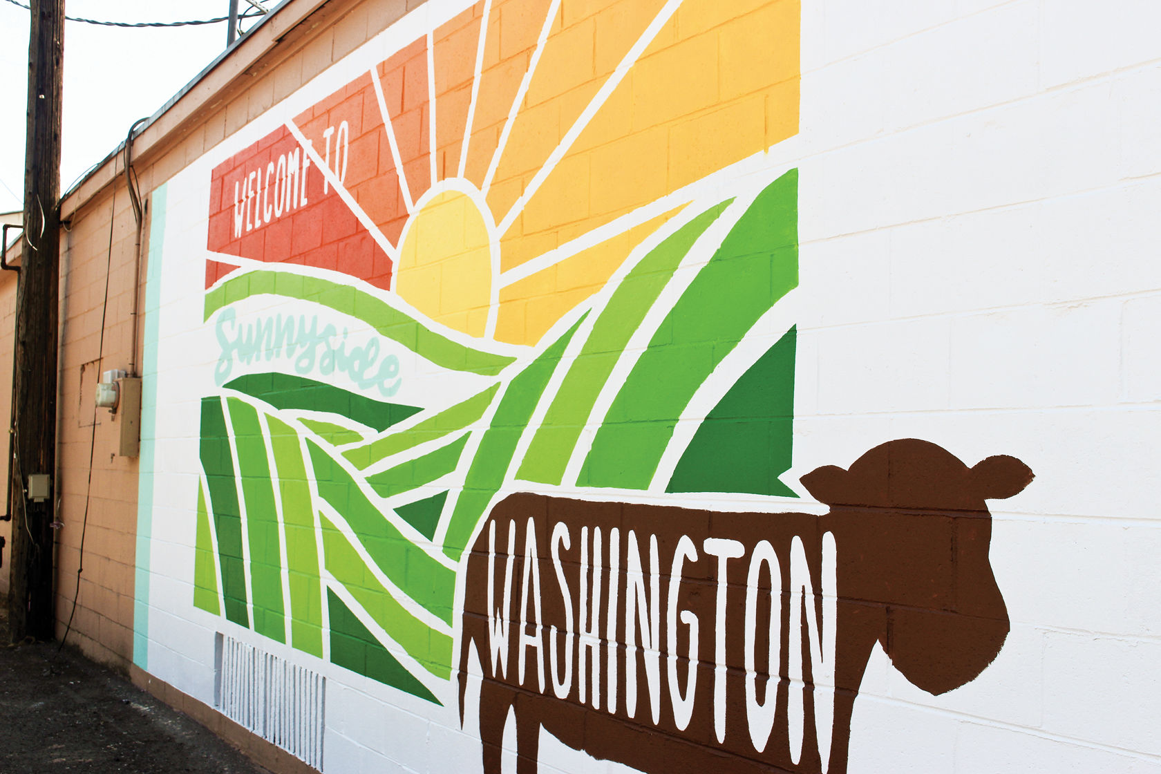 Catchy mural